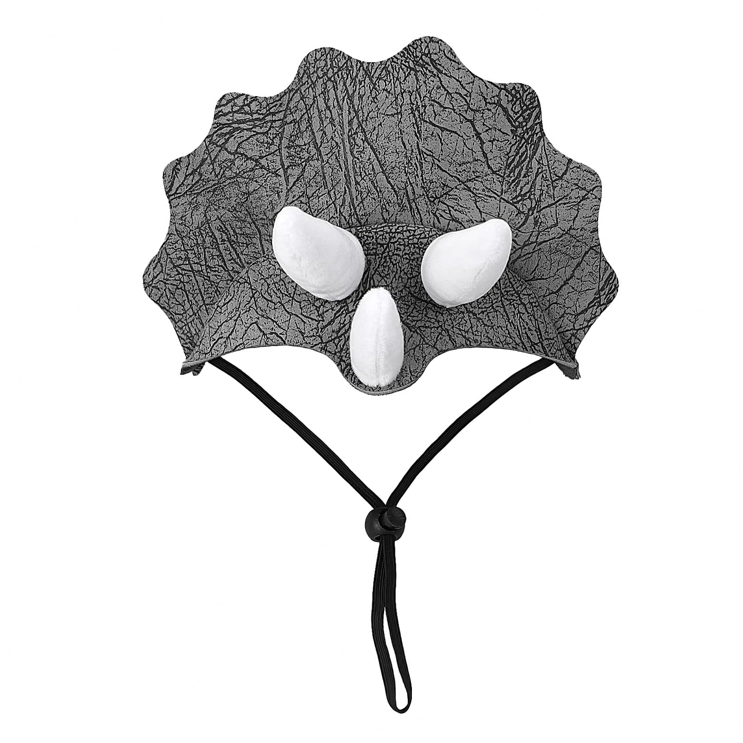 Triceratops Dinosaur Costume Hat for Pets Funny Halloween Cosplay