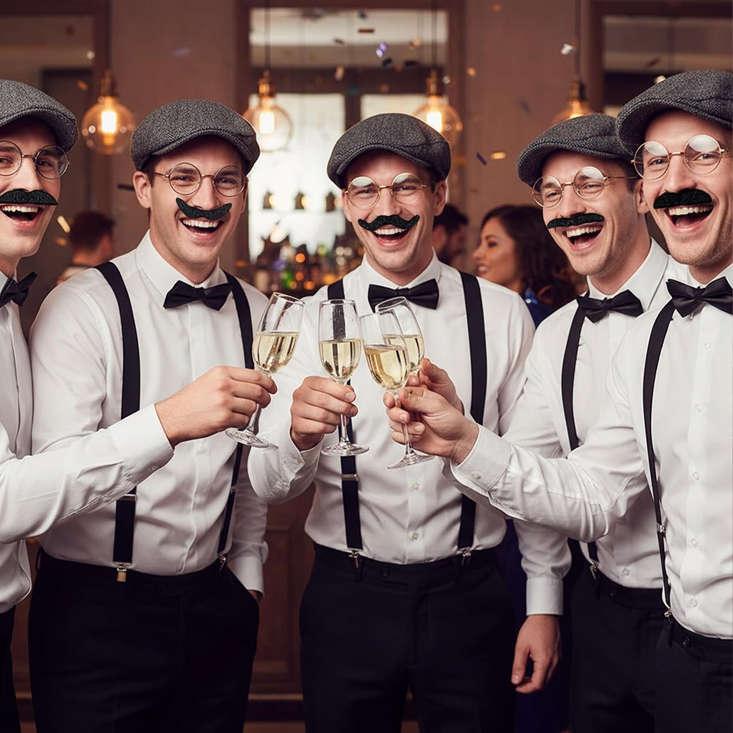 20s Costume Men's Accessories - Mafia Peaky Blinders Gatsby