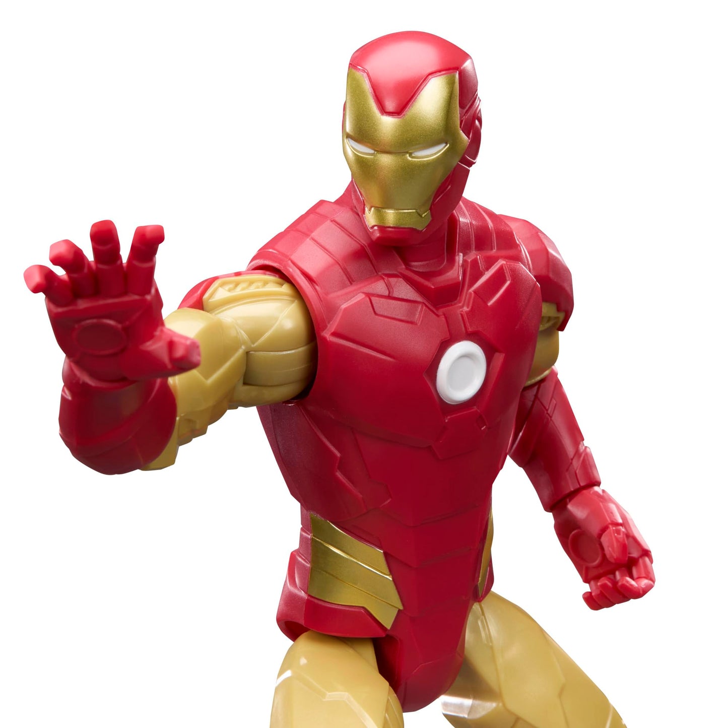 Marvel Avengers Titan Series Iron Man 29.2-cm (11.5 inch) Action Figure, Super Hero Figures & Toys for kids, Ages 4+, Red