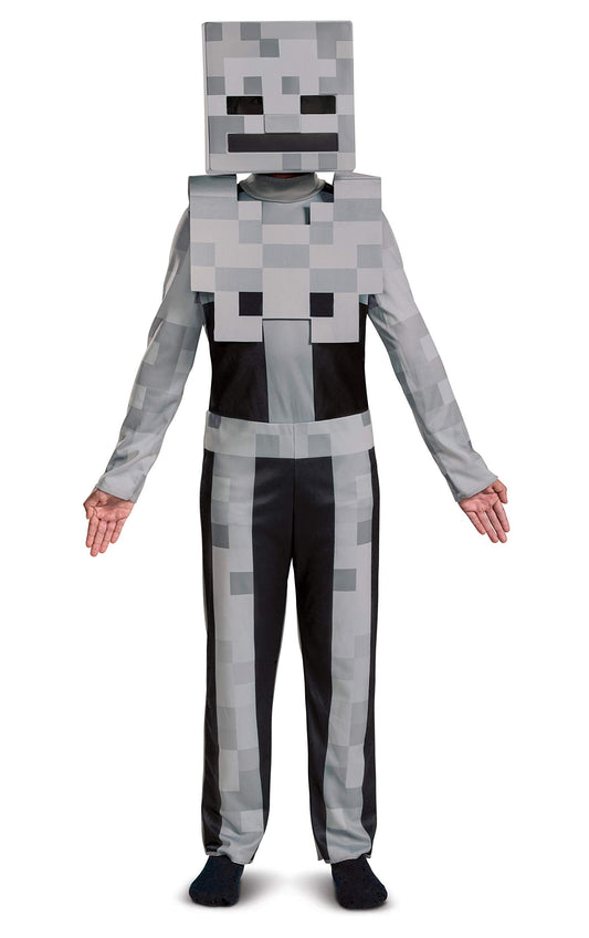 Minecraft Skeleton Costume for Kids - Official Minecraft License