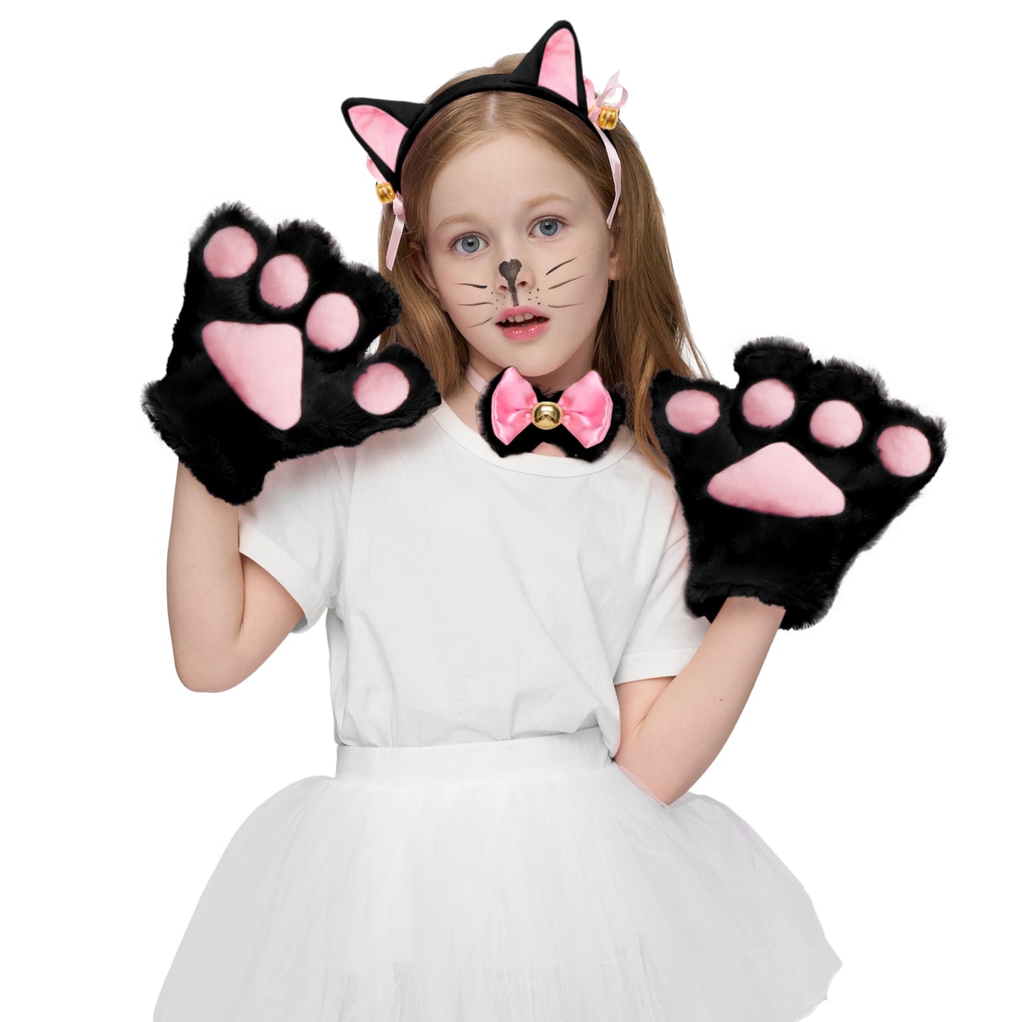 Kitten Kitty Cat Costume Accessories Set for Adult and Child (image 6)