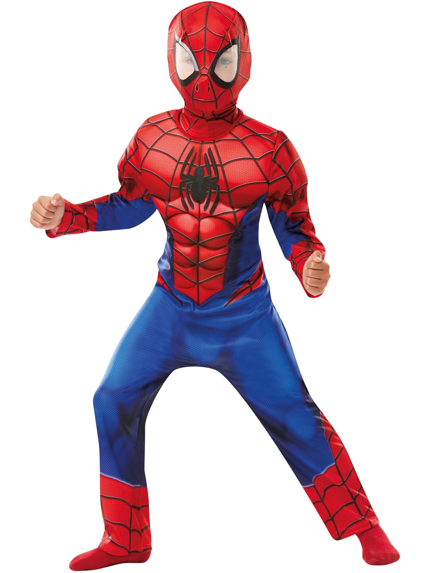 Rubies 640895 9-10 Spiderman Marvel Spider-Man Deluxe Child Costume, Boys, Years Halloween