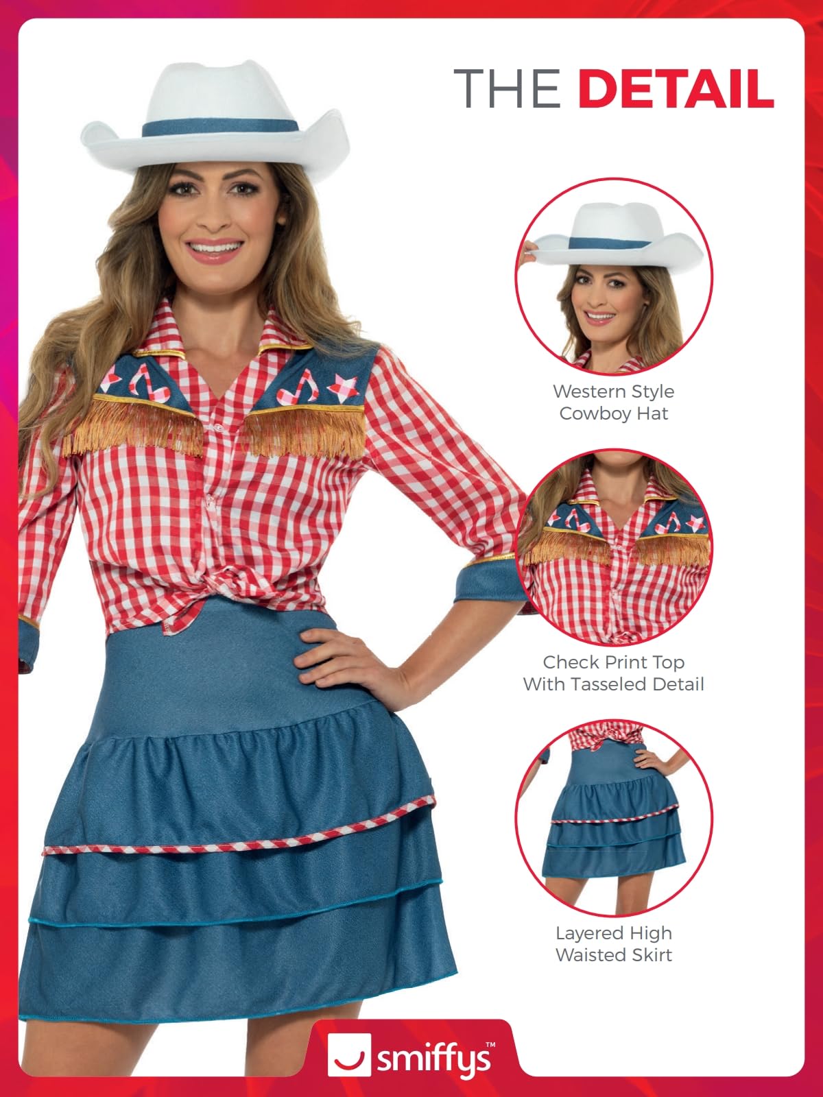 Rodeo Doll Costume - Blue (image 3)