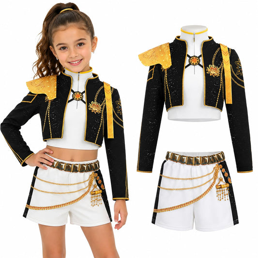 Girls Anime Costume - Kids Anime Cosplay Halloween Outfit for Fancy