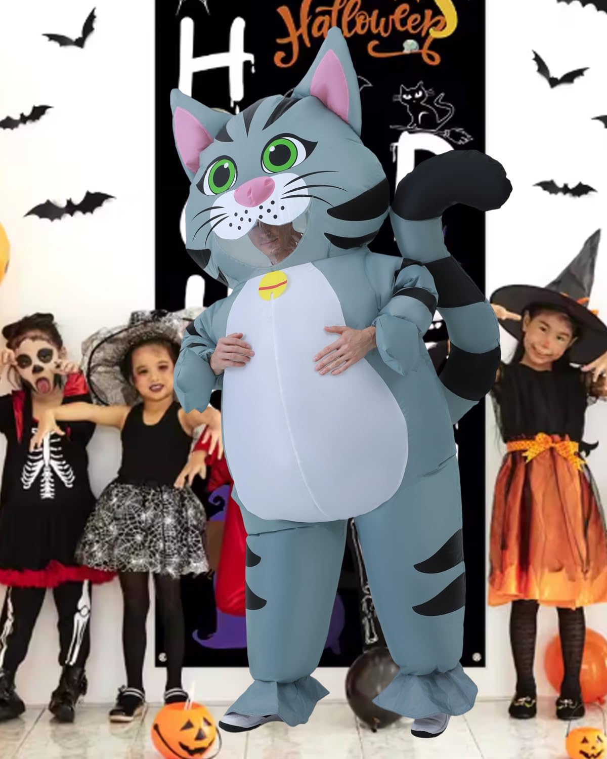 Inflatable Cat Costume - Cat Costume Adult Inflatable Costumes