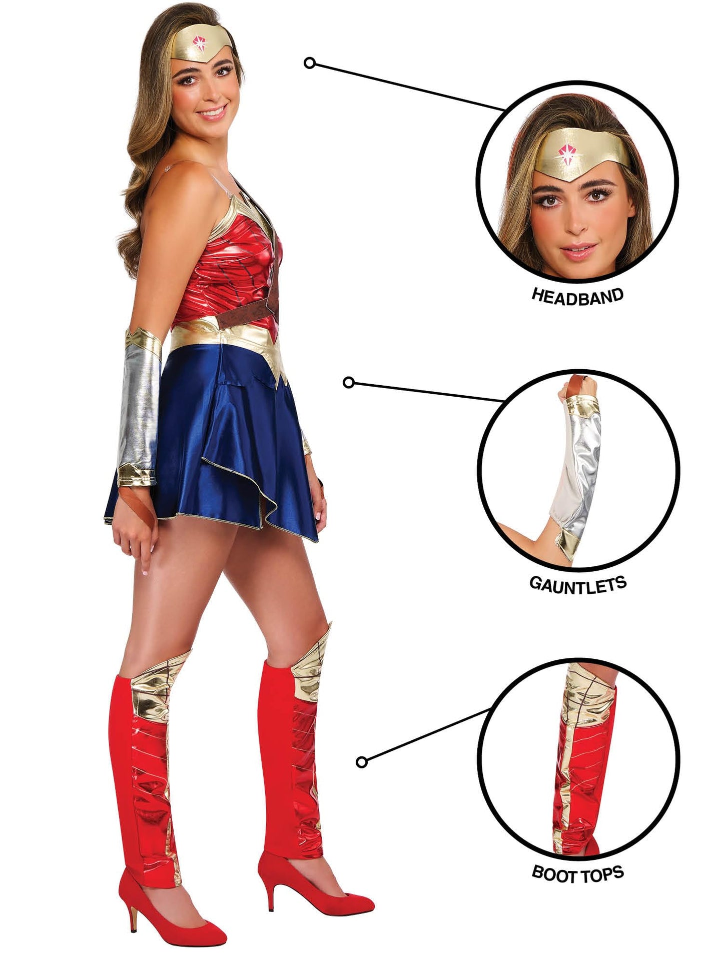 Official DC Comics Warner Bros Dawn of Justice Wonder Woman Fancy (image 3)
