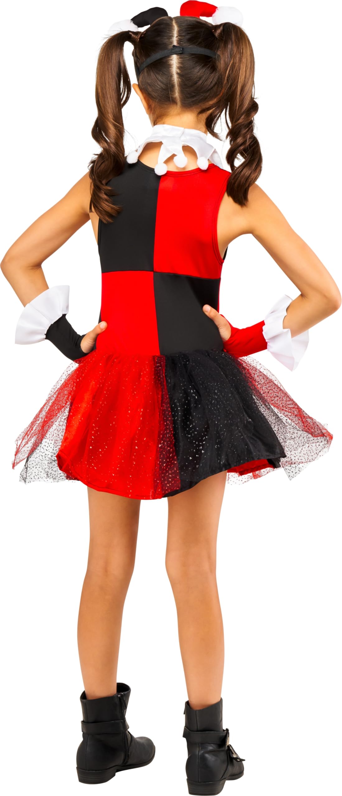 Rubies Official DC Villain Harley Quinn Child's Costume, Tutu Dress, Child's Size Medium Age 5-7 Years Halloween