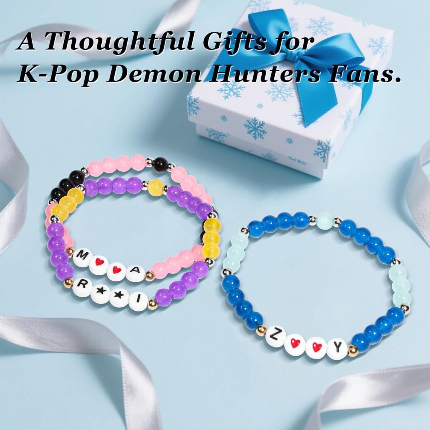K Pops DemOn Singer Hunters Merch Inspired Bracelets - Korea Pop