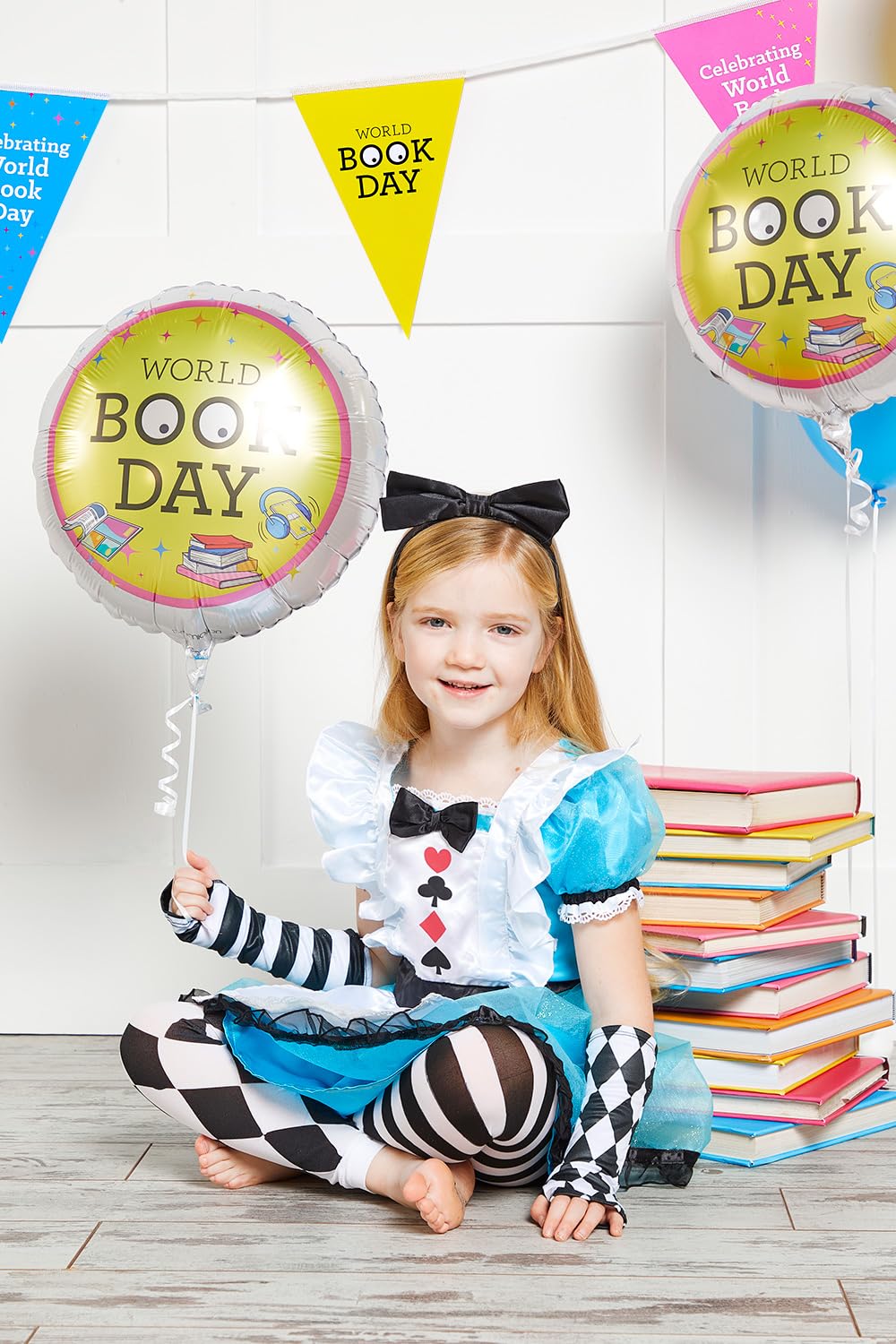 amscan 847241-55 Alice Costume, 8-10 Years, Multicoloured