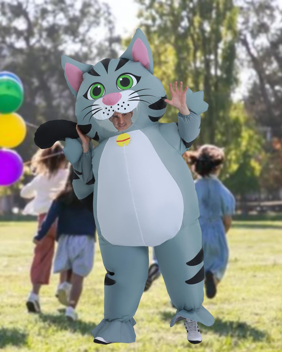 Inflatable Cat Costume - Cat Costume Adult Inflatable Costumes