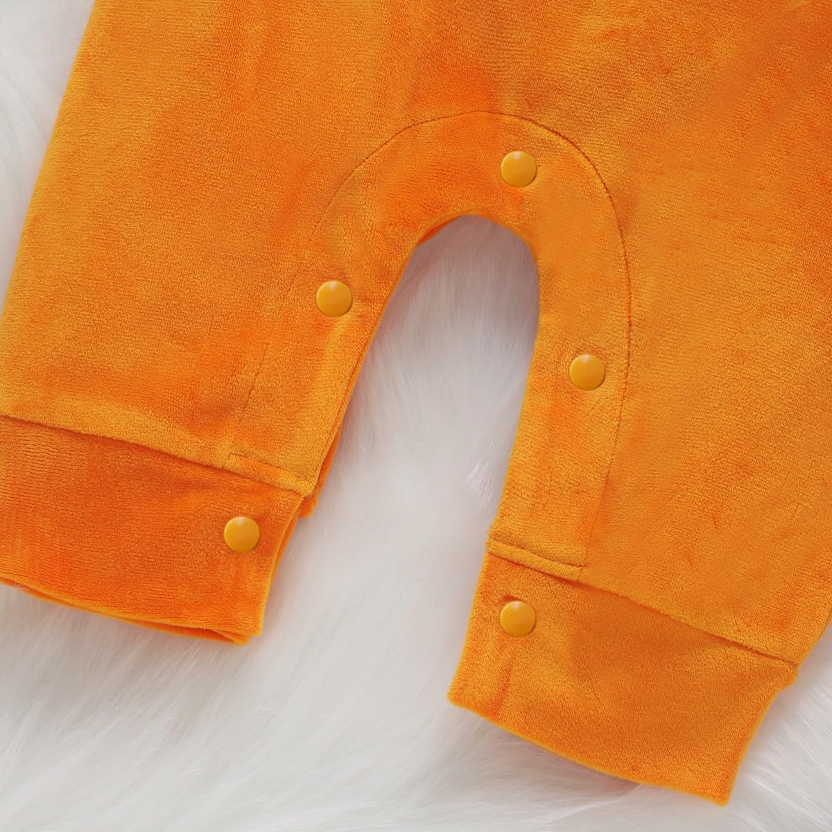 Beipegin Baby Halloween Costume Pumpkin Costume Kids Newborn Outfit Jumpsuit Pumpkin Romper with Hat Shoes for Baby Girls Boys Infant Clothes Set