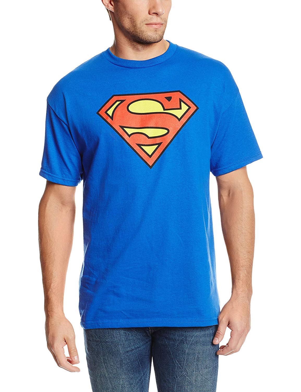 Men's Superman Classic Logo T-Shirt - Royal