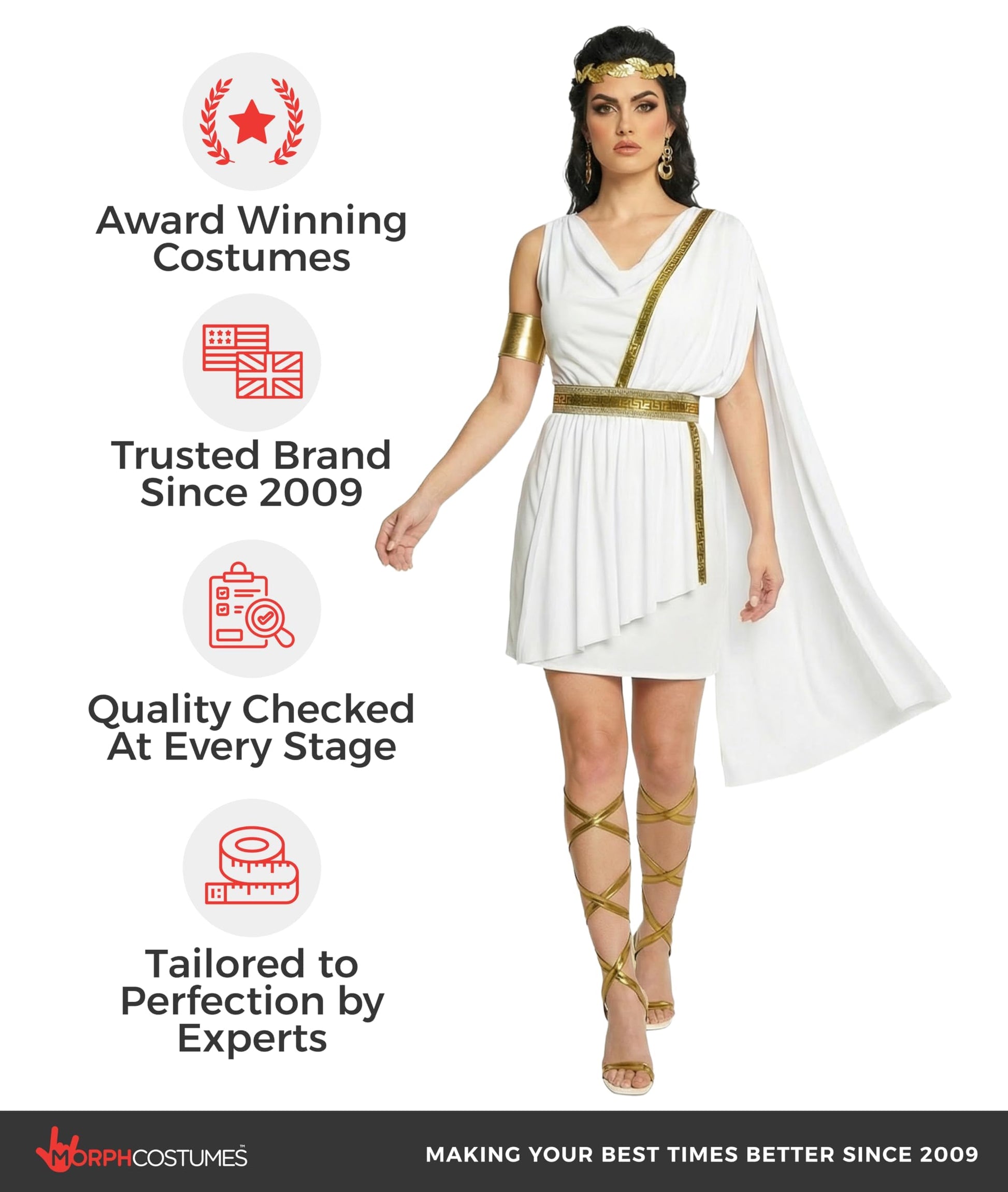 Greek Goddess Costume Women - Roman Costume Women - Egyptian (image 6)