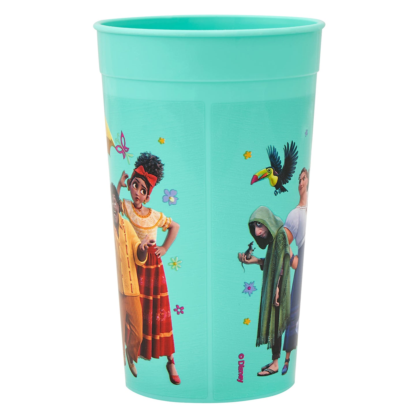 Disney Encanto Kids Tableware Set – 3 Piece Reusable PP Plate, Bowl & Cup for Children - Tumbler & Dinnerware Set for Mealtimes – for 36 Months & Up