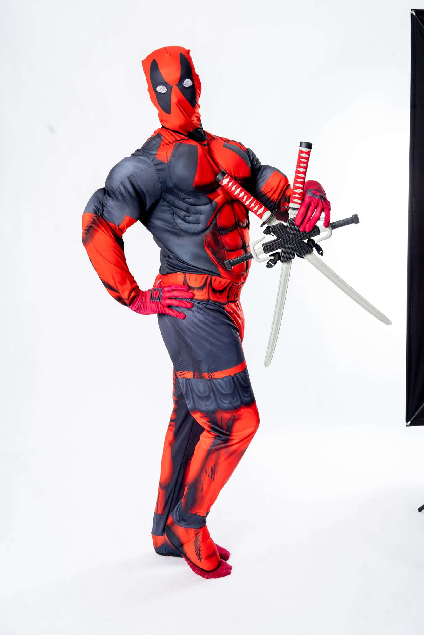 Rubie's Official Marvel Deadpool Deluxe - Adult Costume - XL - Red