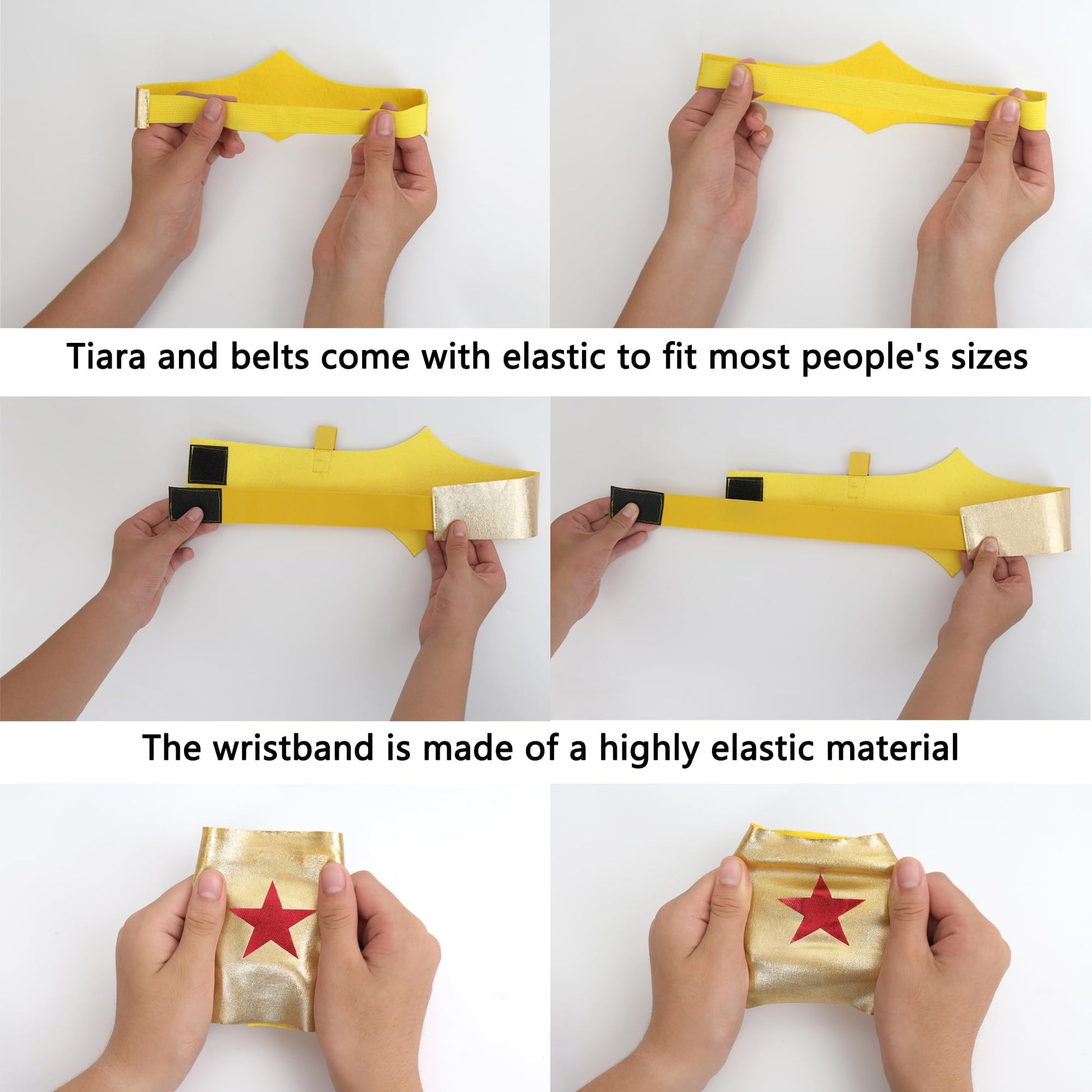 Wonder Adult's Tiara Gold Headband (image 3)