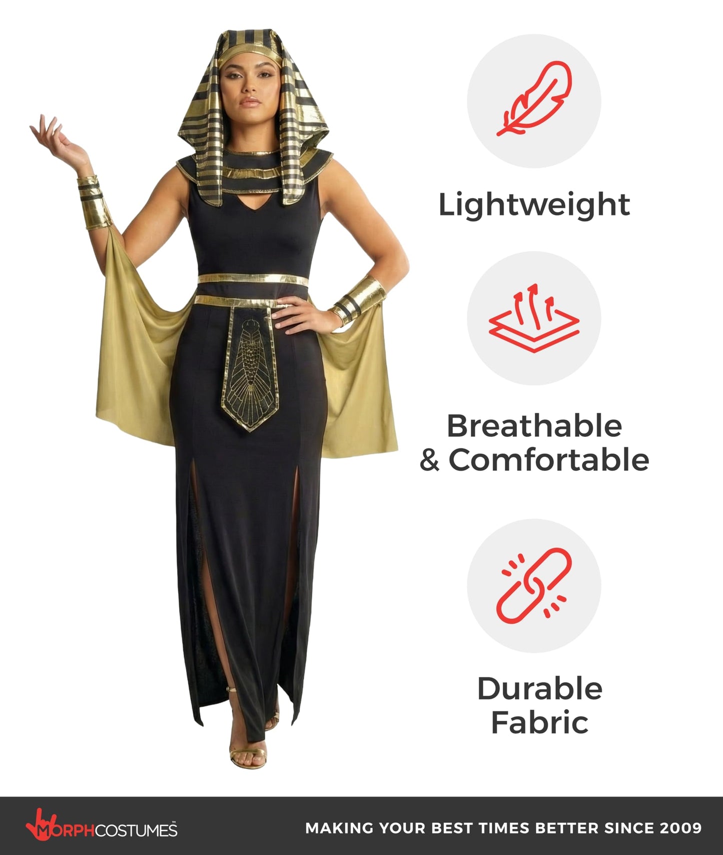 Cleopatra Costume Women - Egyptian Costume Womens - Greek Goddess