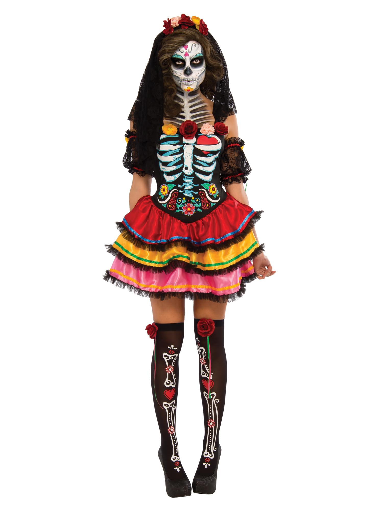 Official Ladies Day of the Dead Senorita Ladies Costume - Adult