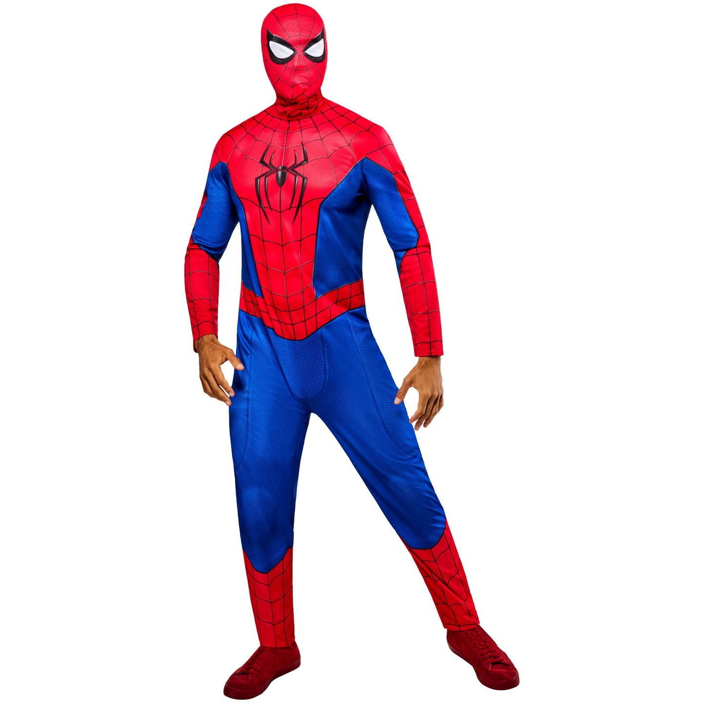 Rubies Official Brand New Day Spider-Man Classic Costume, Adult Fancy Dress, Mens, Size Large