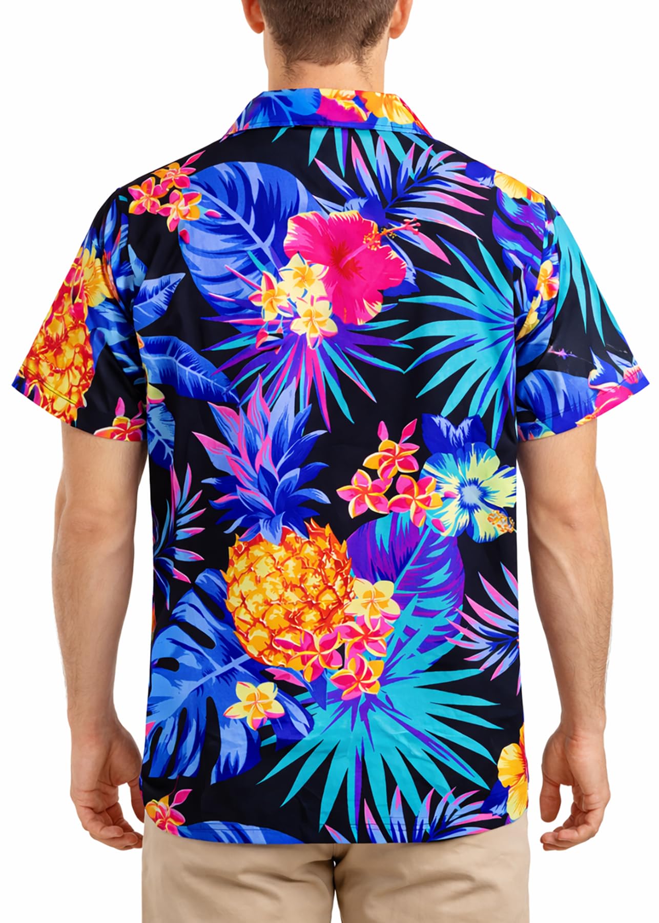Hawaiian Shirts for Men - Hawaiian Shirt with Pineapple Print