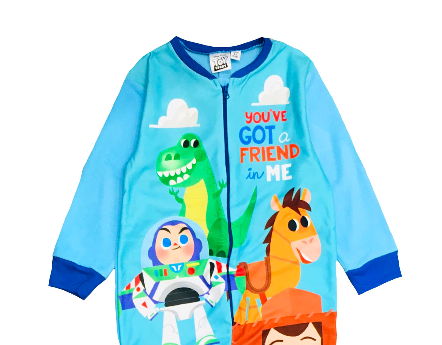 Disney Boys or Girls Toy Story Onesie, Sleepsuit, All in One Pyjamas, Multicoloured Age 18-24 Months