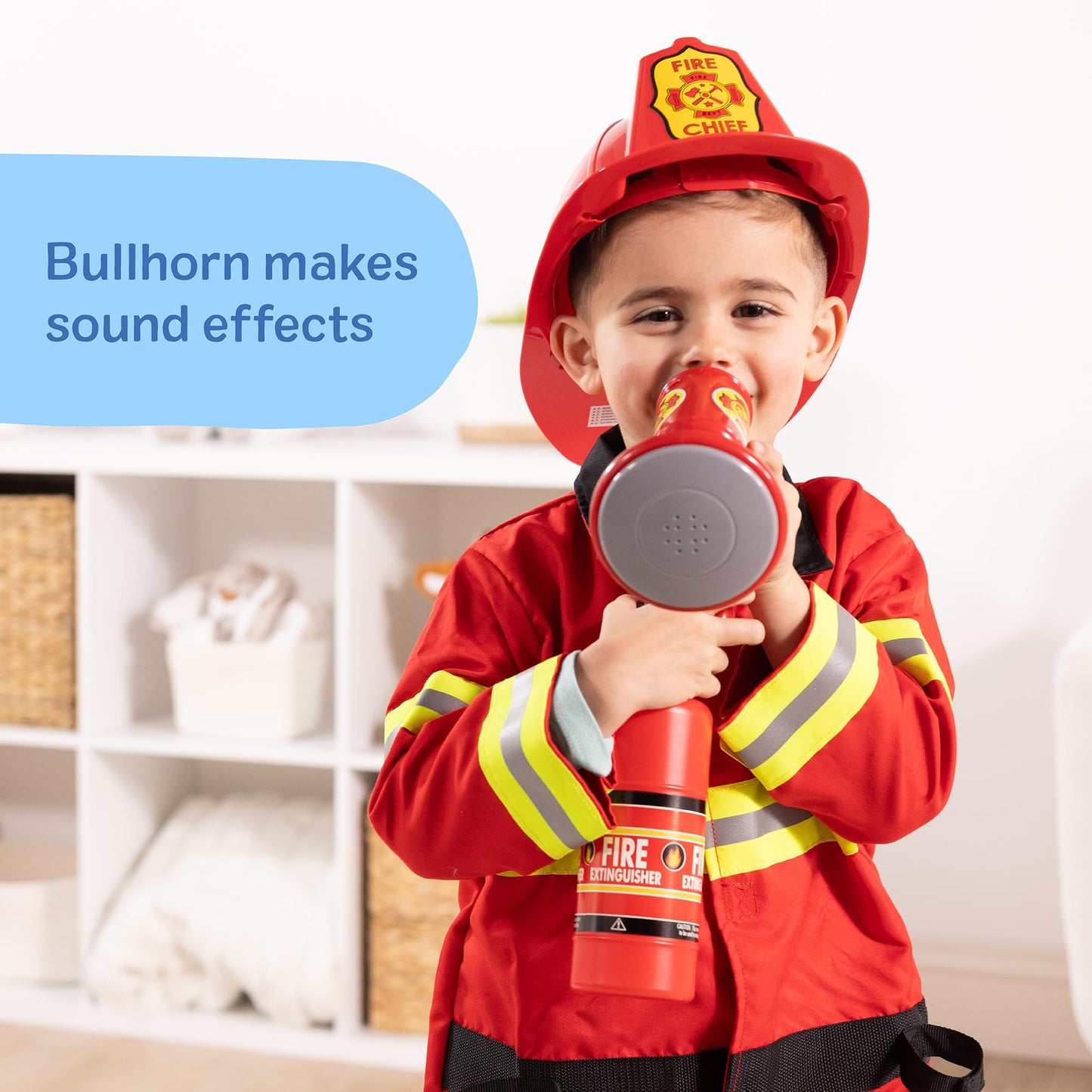 Fire Chief Role Play Costume Set: Fire Chief Role Play Costume Set