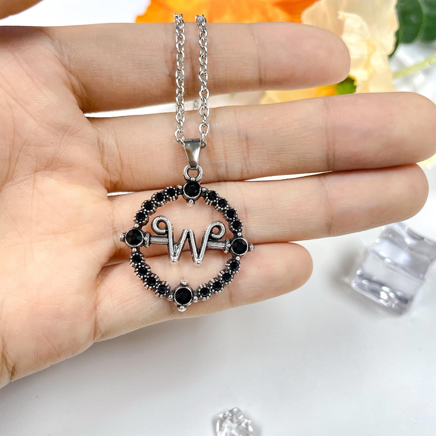 Elie&Eason Wednes-day Necklace, Wednes-day Cosplay Accessories Addams Addams Necklace Cosplay Accessories Jewelry