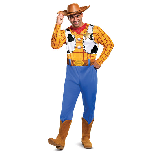 Disney 13579D Toy Story Adult Sized Costumes, Yellow/Black/White/Brown, X-Large (42-46)