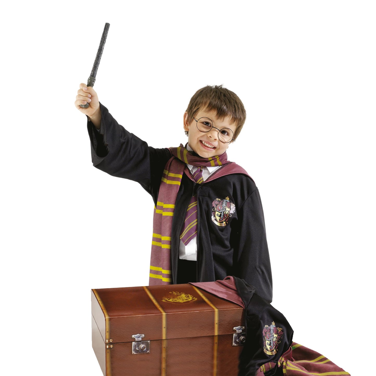 Rubies Official Harry Potter Trunk And Costume Set, Kids Fancy Dress Halloween