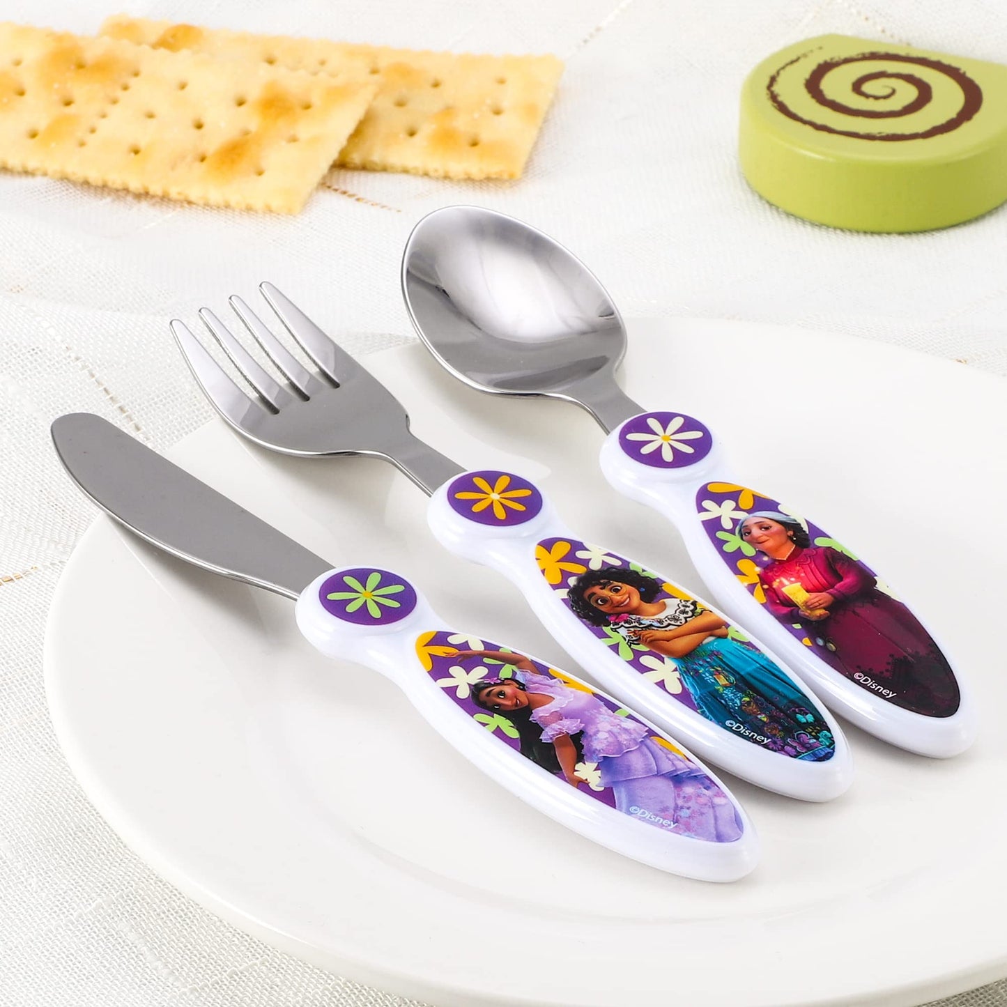 Disney Encanto Children's Kids 3pcs Cutlery Set - Knife/Fork/Spoon