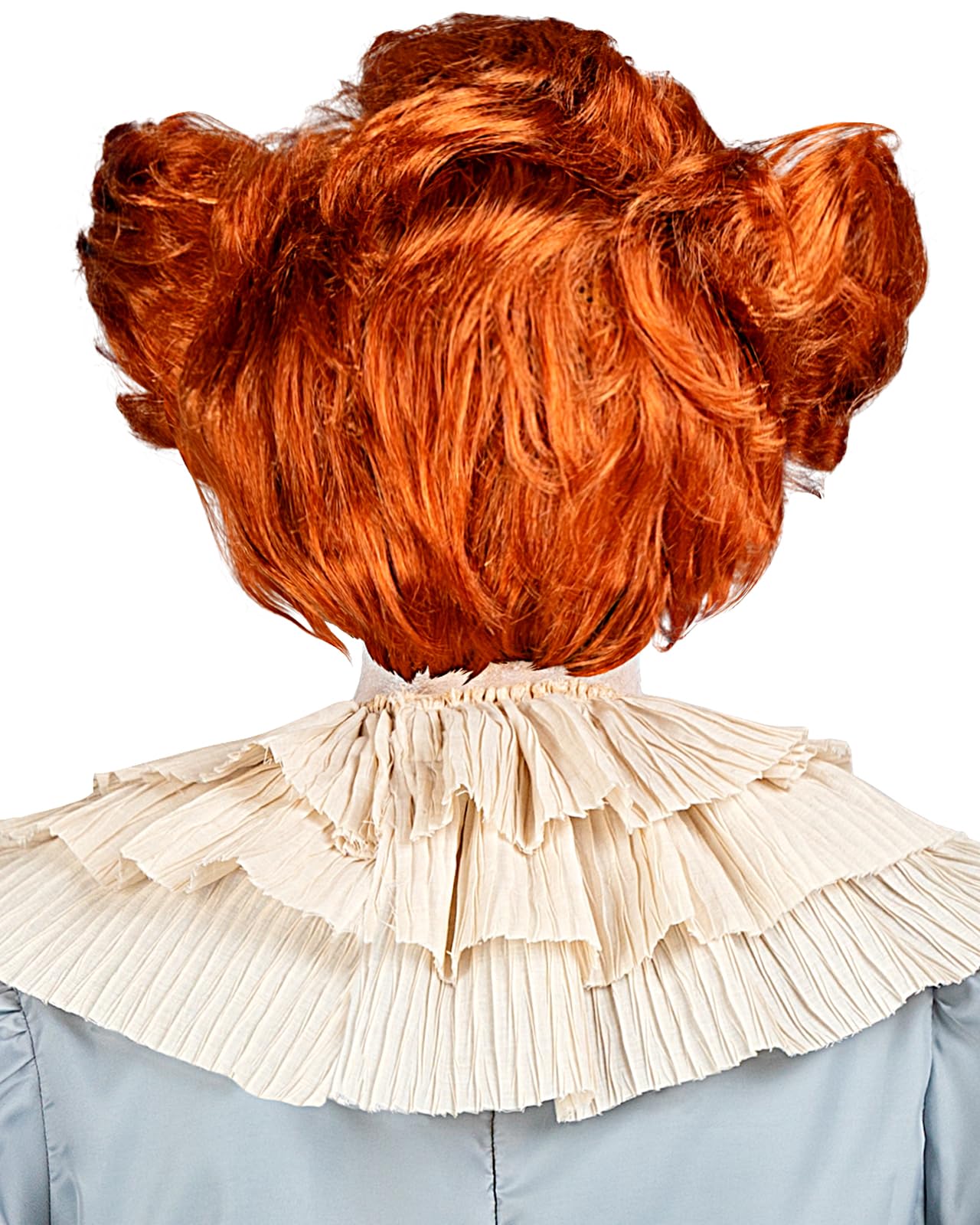Funidelia Official Pennywise Wig - IT Chapter Two for Men and Women, Includes wig with forehead. Costume accessories for adults for parties, Carnival and Halloween