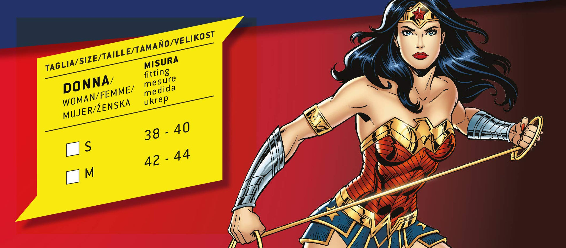 Wonder Woman Adult Costume Disguise Girl Woman Adult Official DC (image 6)