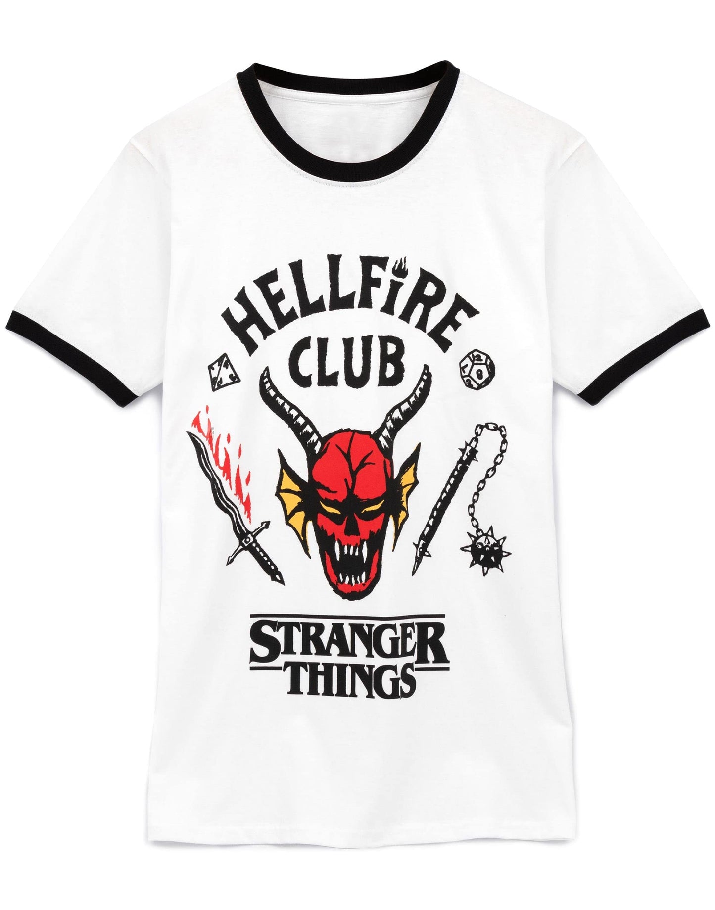 Hellfire Club T-Shirt for Men Women - Adults Hawkins Society Eddie