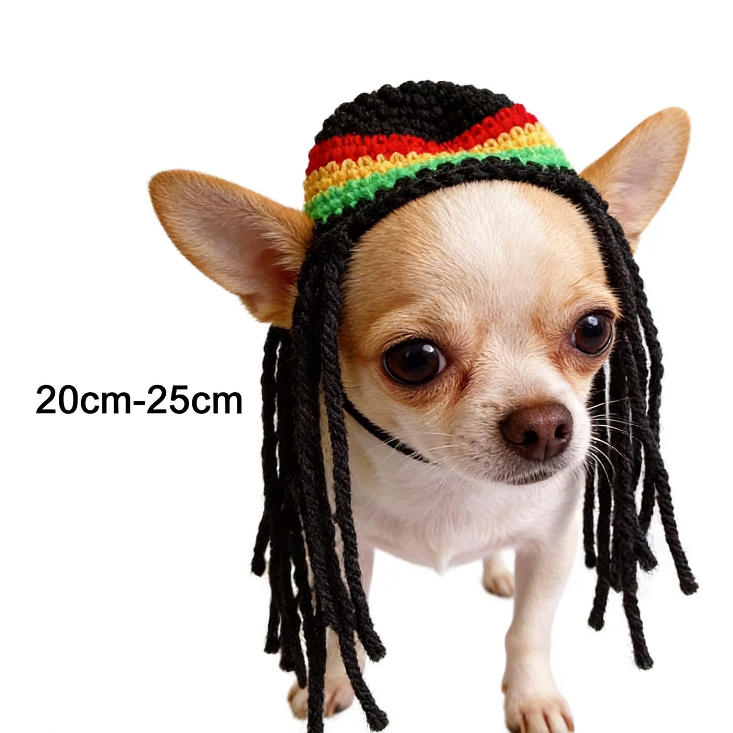 Dog Hat with Soft Warm Material - Funny Dreadlock Style for Dog Cat