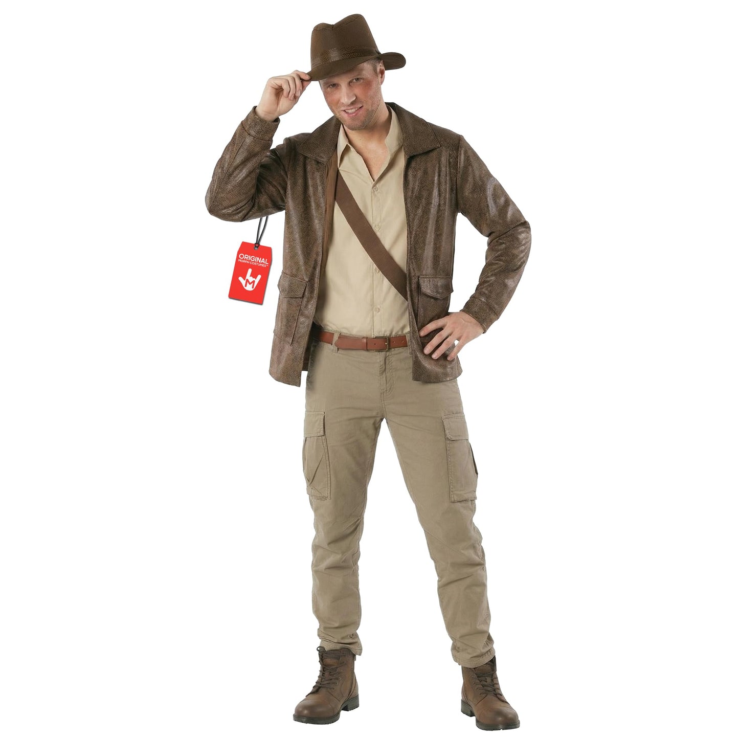 Archaeologist Costume Adult Halloween Outfit for Mens Action