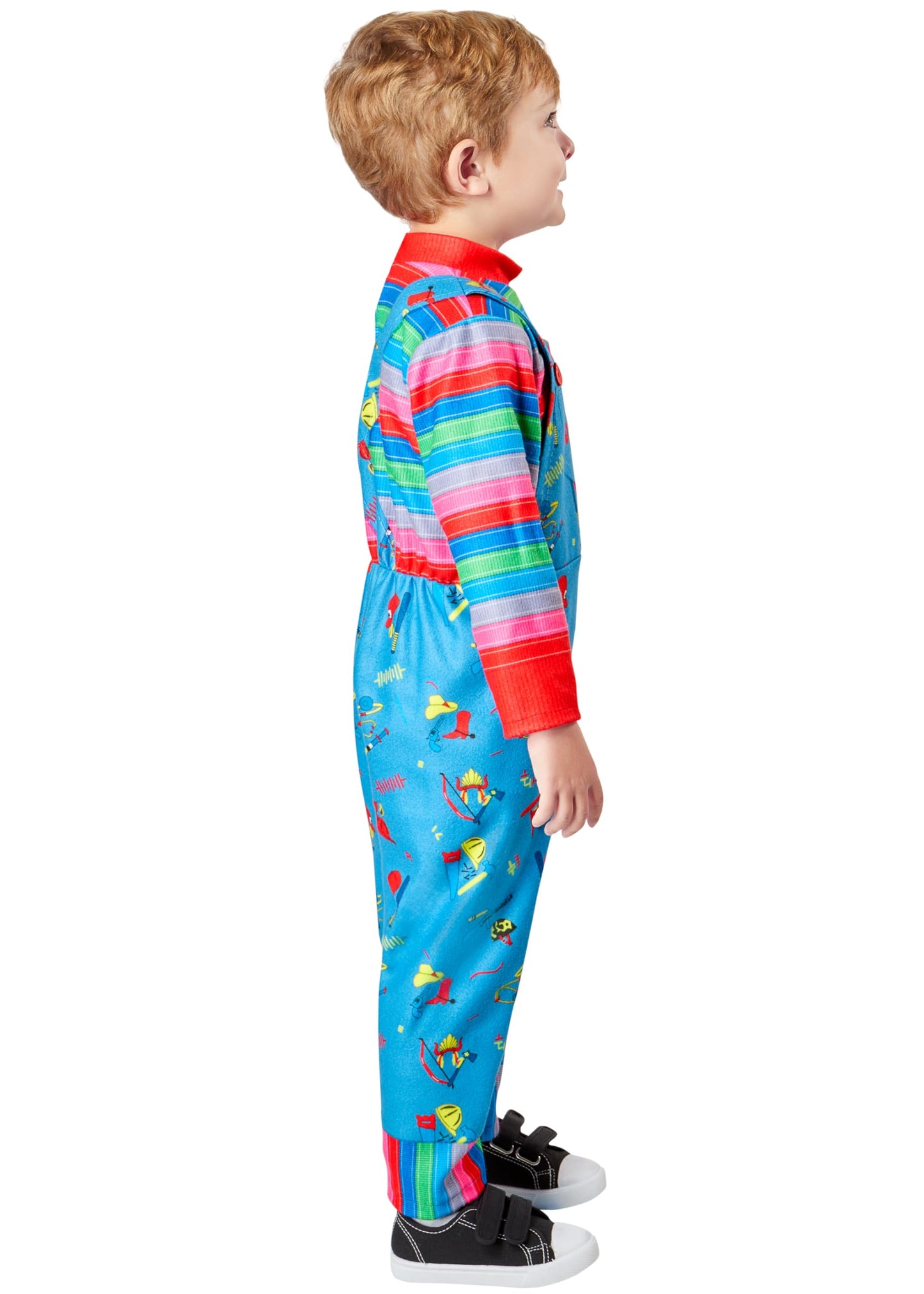 Rubies Official Chucky Toddler Costume, Kids Fancy Dress, Size Age 3-4 Years Halloween