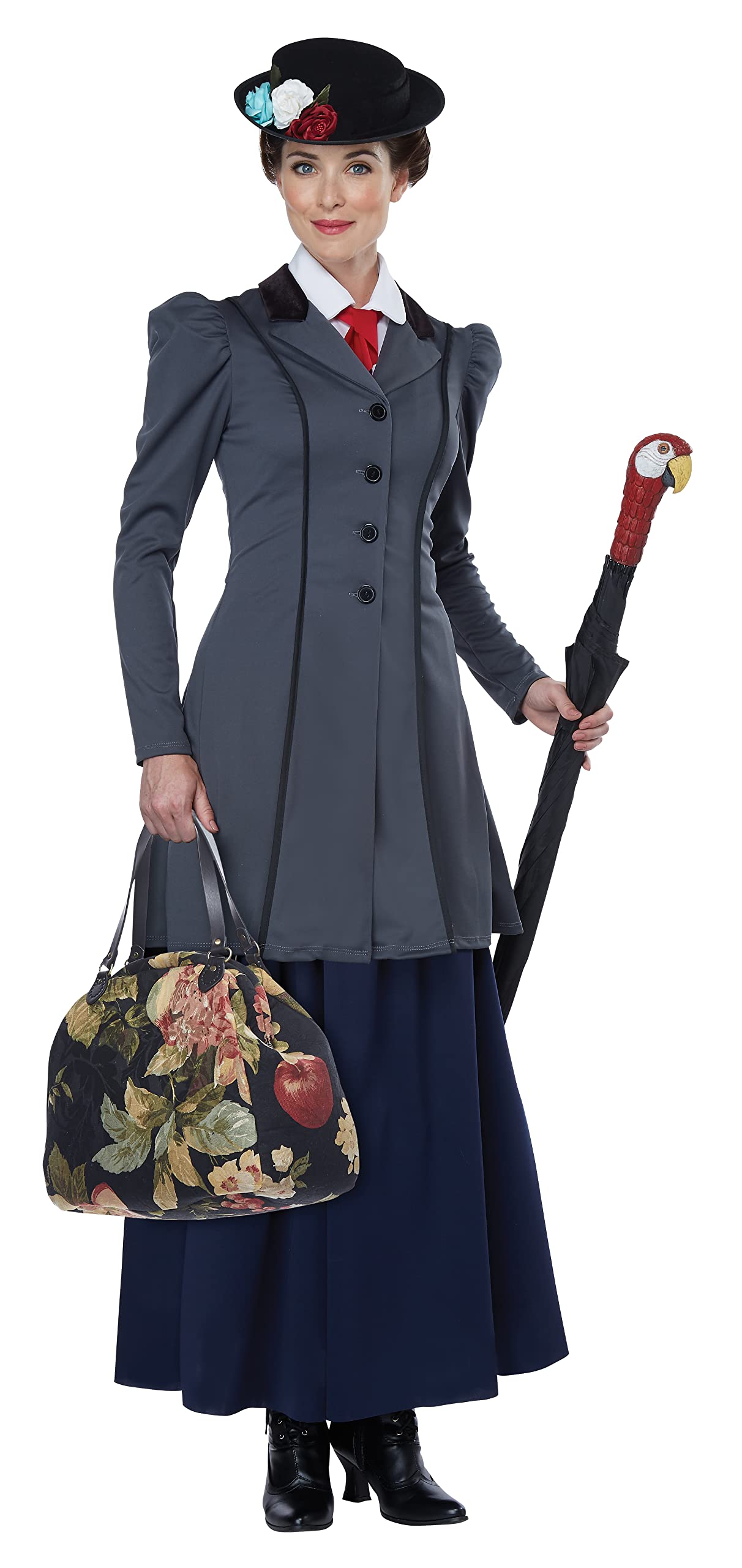 English Nanny - Adult Costume Sized - Gray