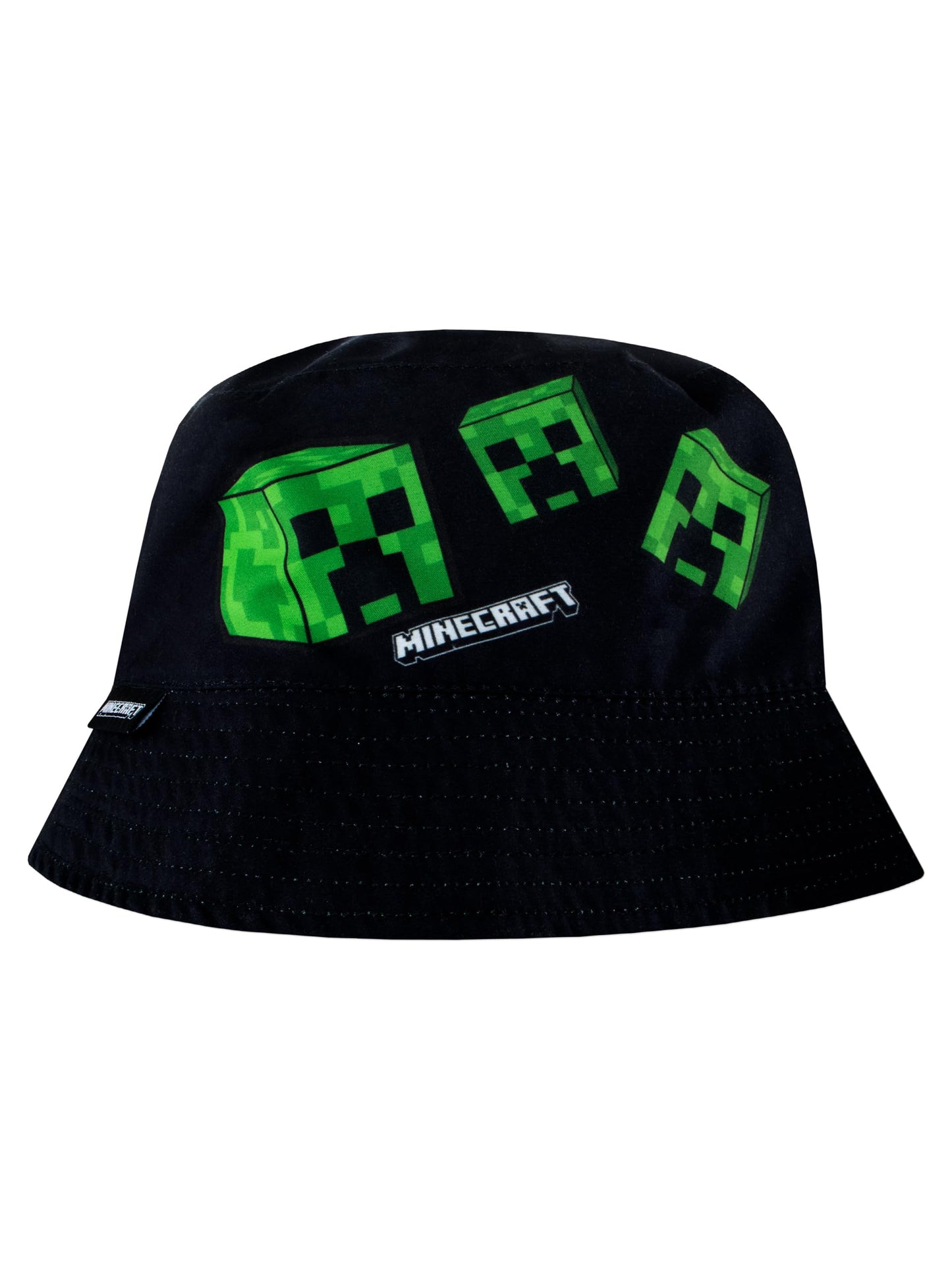 Hat - Reversible Bucket Hat for Boys - Creeper Gaming Hats