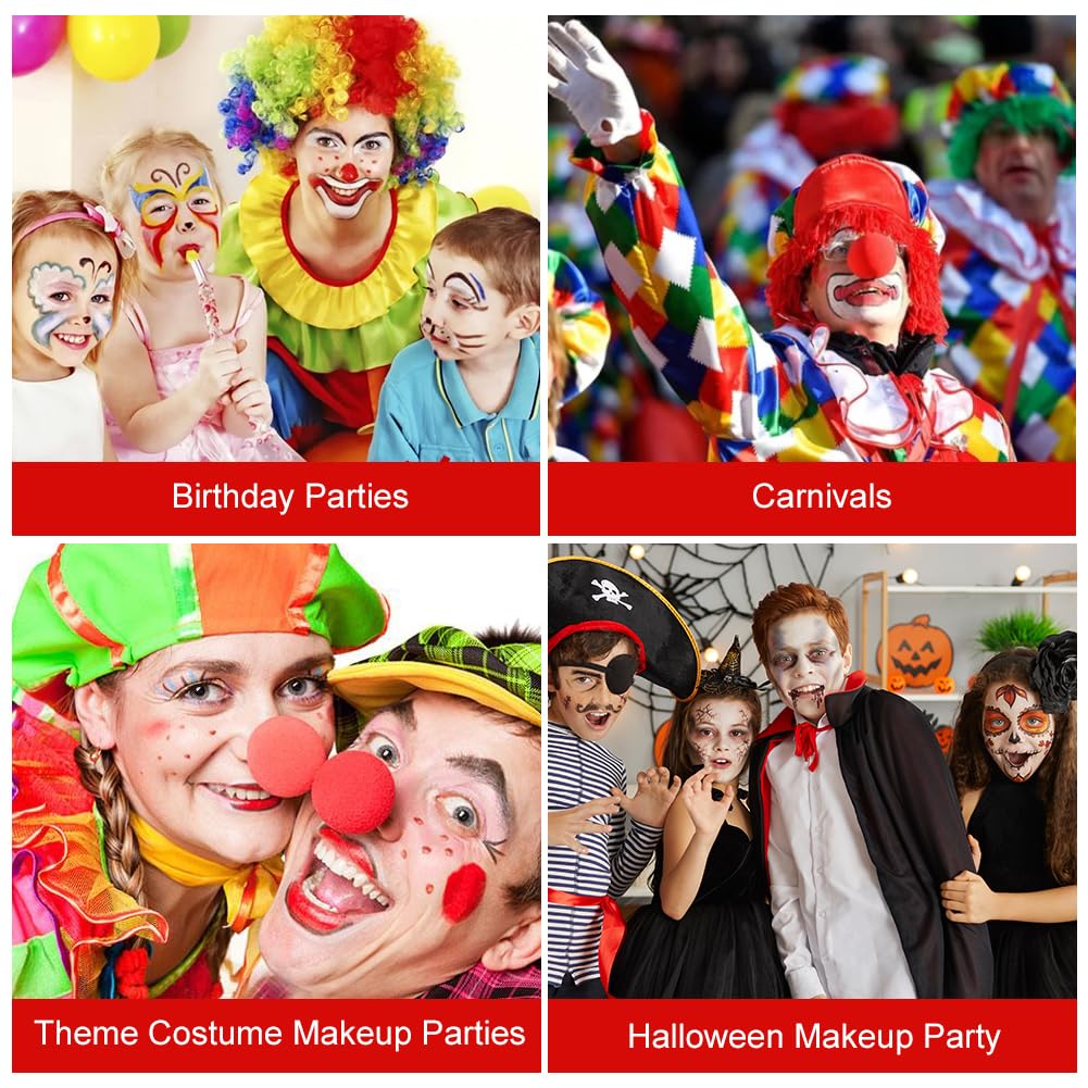 AOOWU 3 In 1 Face Body Paint Set, 3 Colors Face Paint Wheel for Special Effects SFX Zombie Makeup Kit, Professional Non Toxic Face Body Paint for Vampire Skeleton Halloween Clown Makeup Football Fans