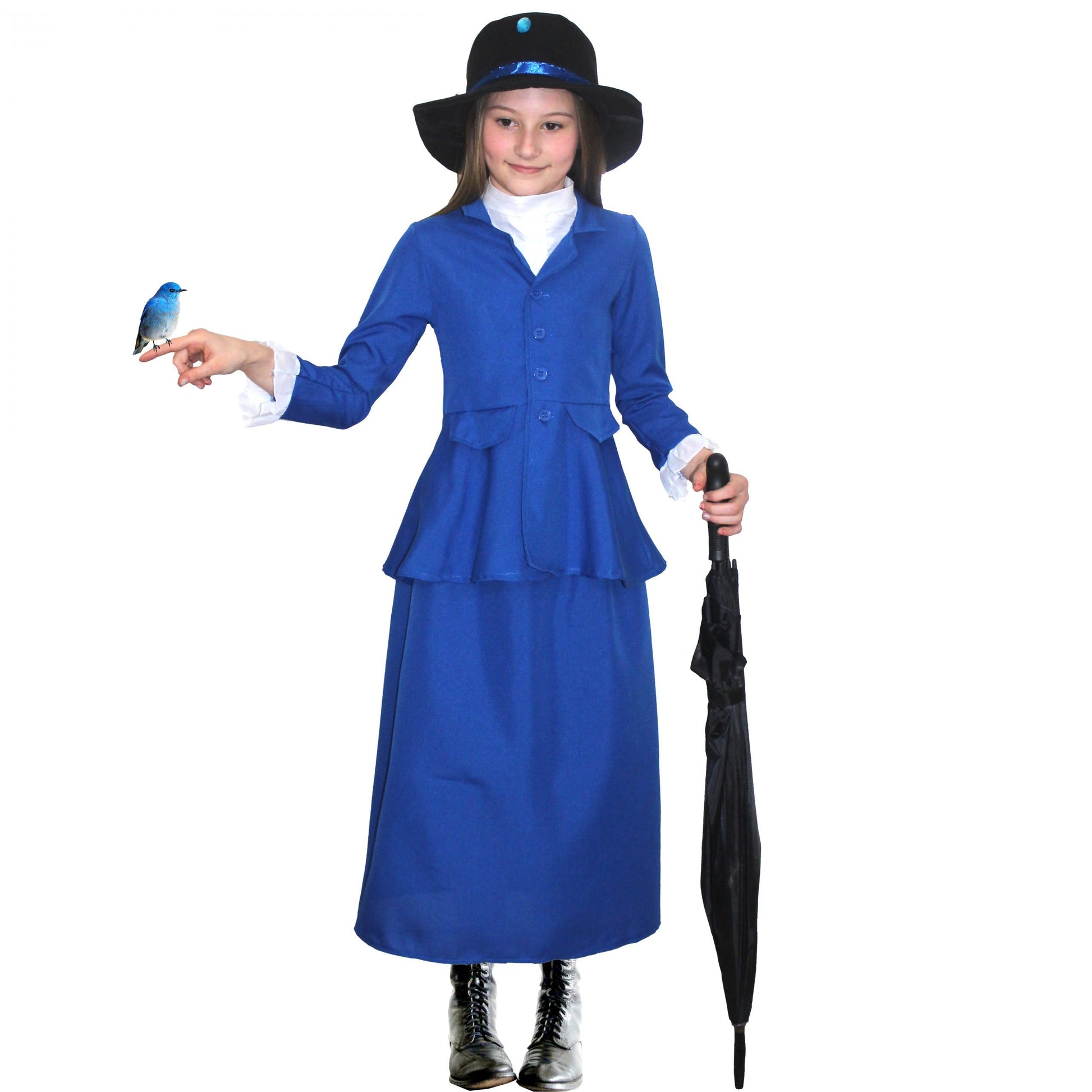 Victorian Nanny Costume for Teens - Edwardian Fancy Dress Outfit