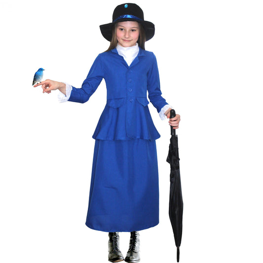 Victorian Nanny Costume for Teens - Edwardian Fancy Dress Outfit