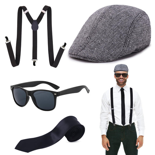 Roaring 20s Men's Accessories - Adults 1920s Gangster Costume