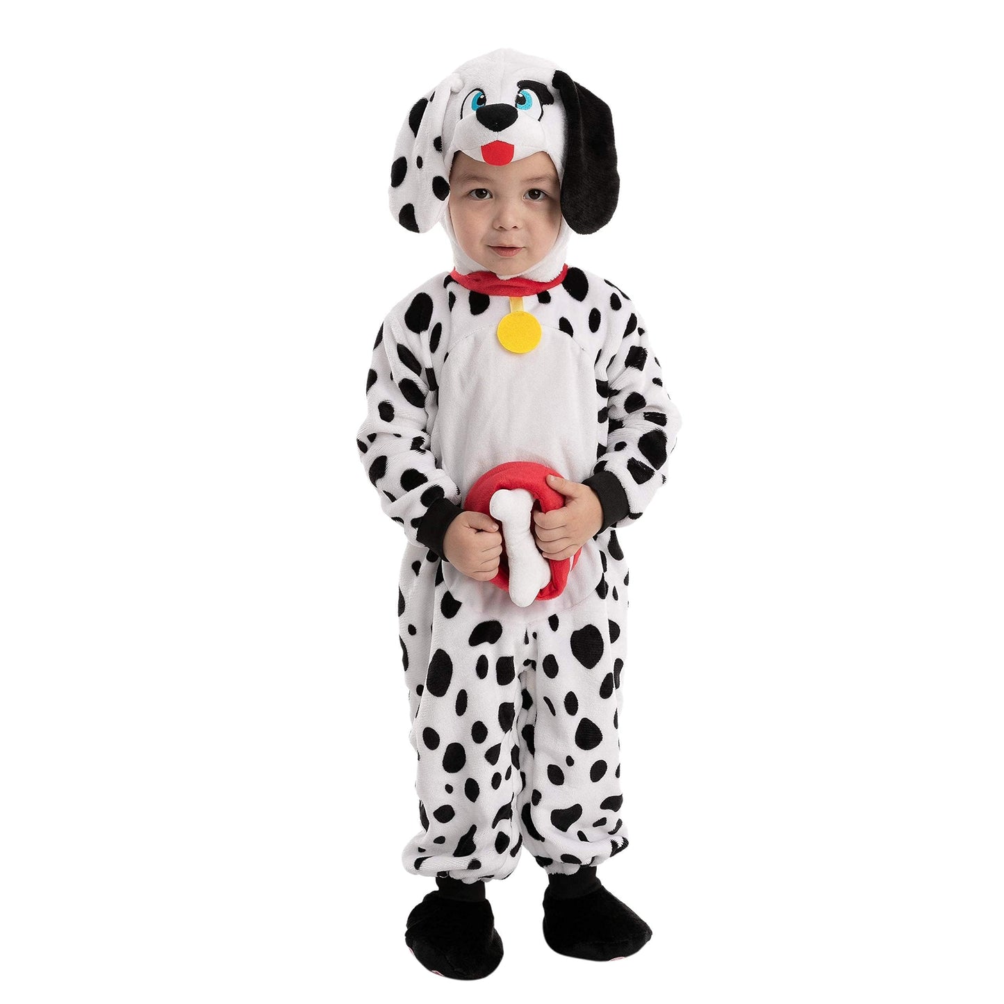 Spooktacular Creations Baby Dalmatian Puppy Costume for Infant Toddler Kids Dog Costume Halloween Trick or Treat Party (18-24 months)