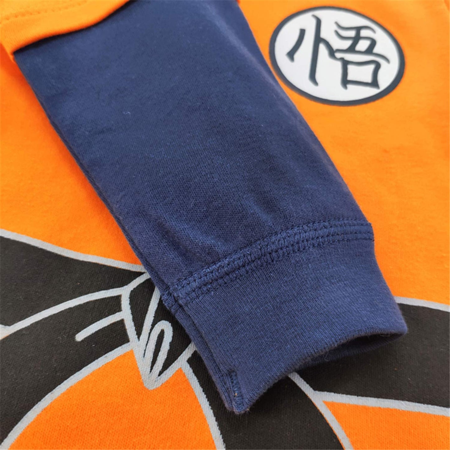 Sxkayxr Cartoon Newborn Baby Boys Girls Romper Goku-Inspired Infant Outfit Jumpsuit Clothes