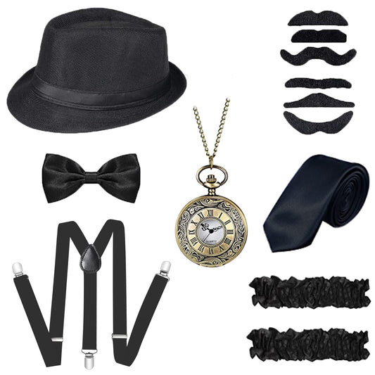 Gatsby Accessories Men 1920s Accessories for Women Reverse Role
