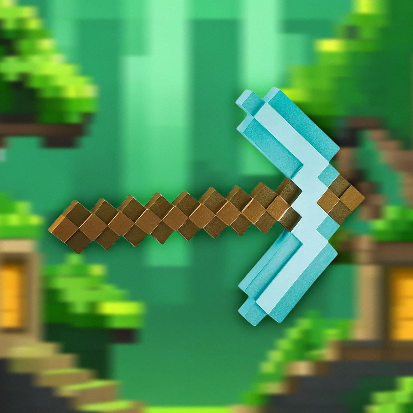 Minecraft Diamond Pickaxe Accessory - XL - Turquoise (image 5)