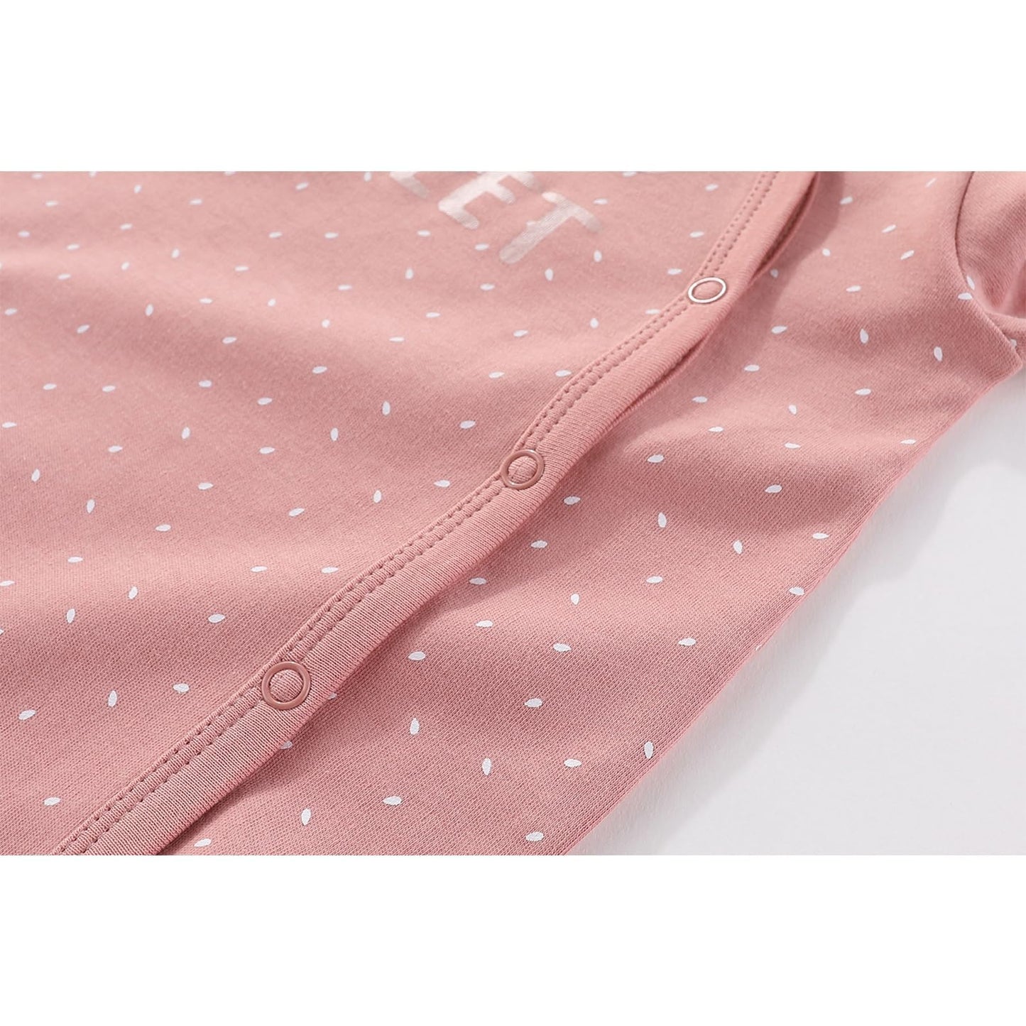 JELYLOVE Unisex Baby Boy Girl Footies Rompers Cotton Long Sleeve 3 Pack Infant Jumpsuits 0-12Months Babies' Outfits