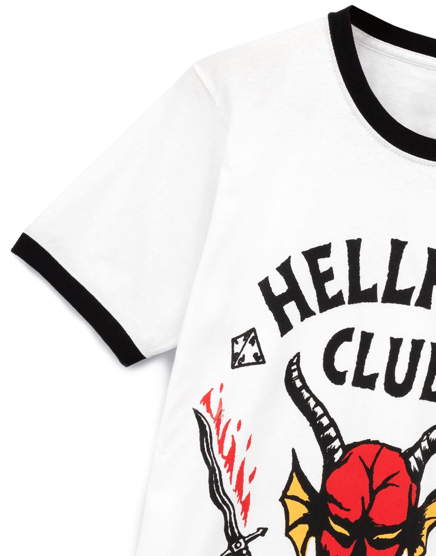Hellfire Club T-Shirt for Men Women - Adults Hawkins Society Eddie (image 6)
