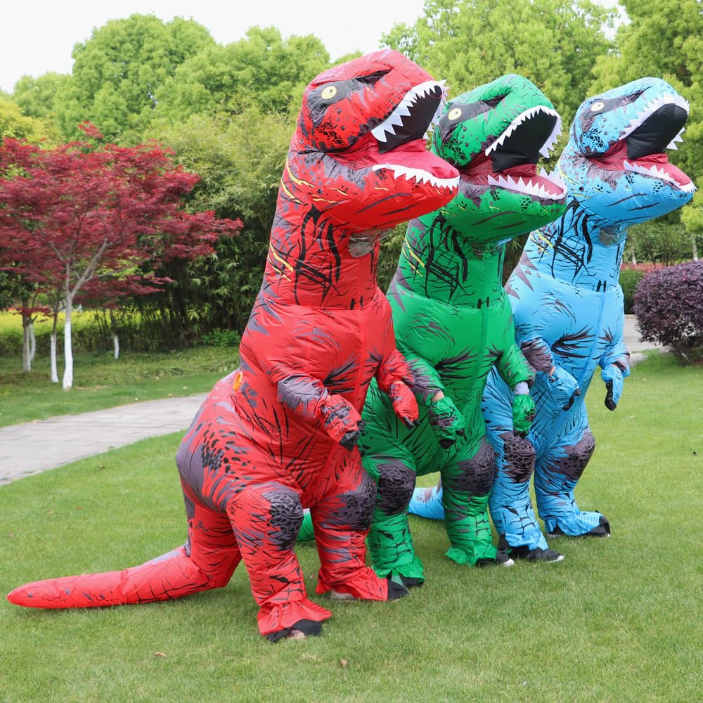 JASHKE Dinosaur Inflatable Costume T-rex Costume Adult