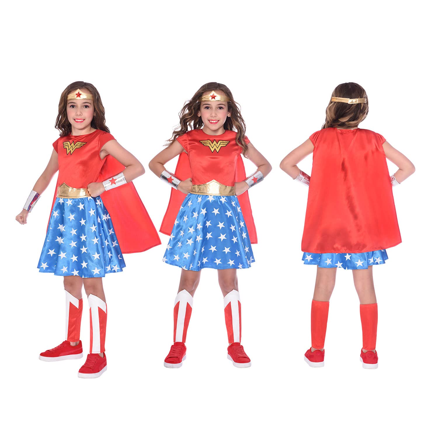 Kids Official Warner Bros. DC Comics Wonder Woman Classic Fancy (image 2)